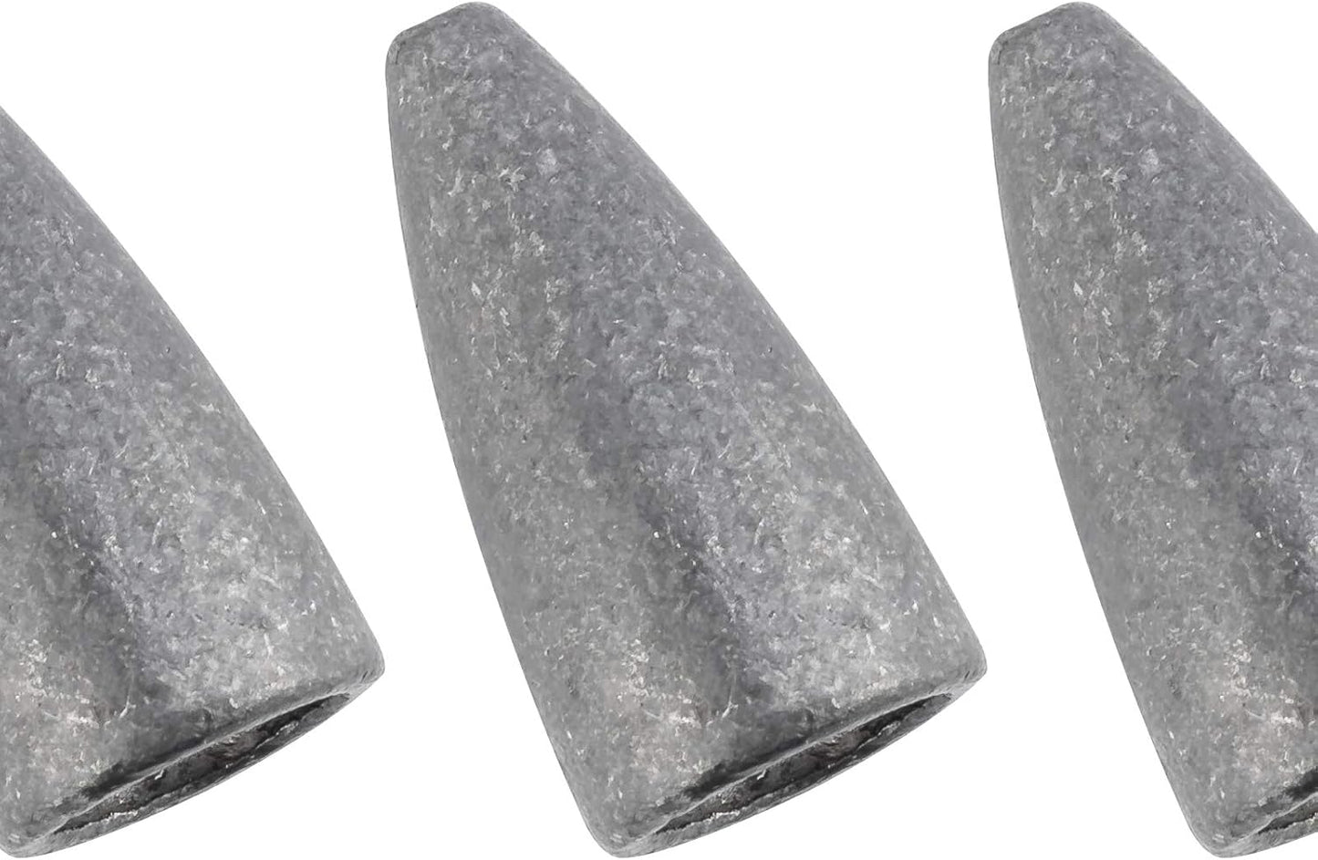 Dr.Fish 50 Pack Bullet Fishing Sinkers for Bass Fishing Rigs