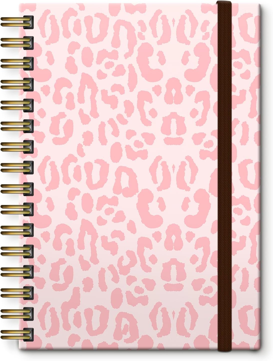 Pink Leopard Spiral Journal: Premium Paper, 120 Pages, A5 Ruled Notebook ~ideal for Gifts