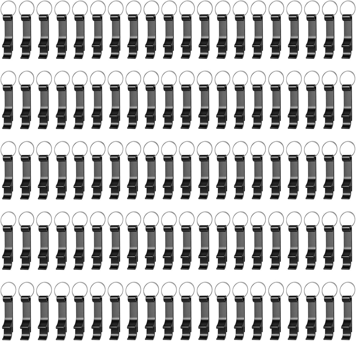 200 Pack Metal Bottle Opener Set for DIY and Everyday Use