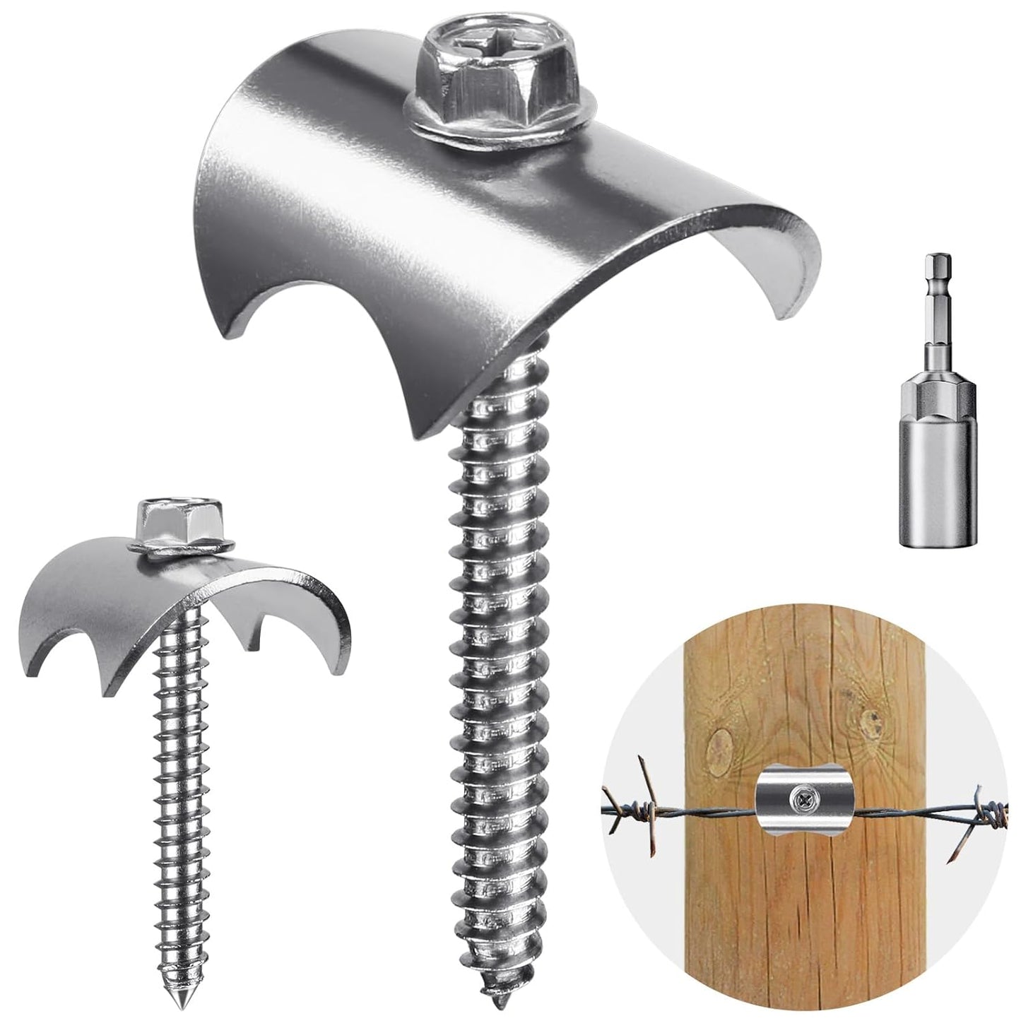 304 Stainless Steel Fence Staples for Durable Wire Fencing
