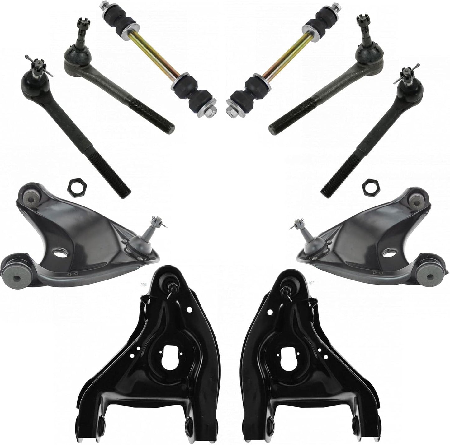 TRQ Front Steering & Suspension Kit for Chevrolet Express 1500