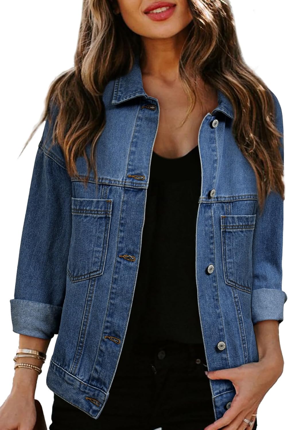 Oversized Women's Denim Jackets for Casual Spring Outfits