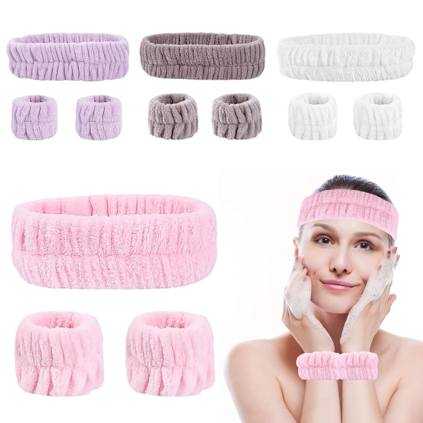 12-Piece Spa Set for Women: Wash Face with Ease