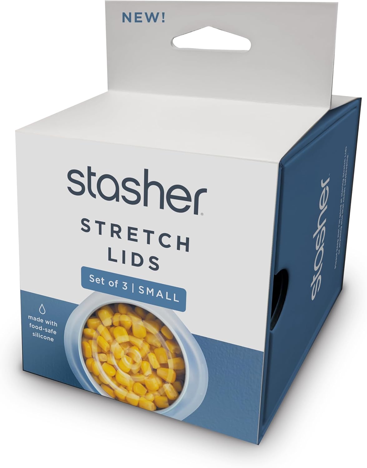 Stasher 3-Pack Stretch Lids | Airtight Seal