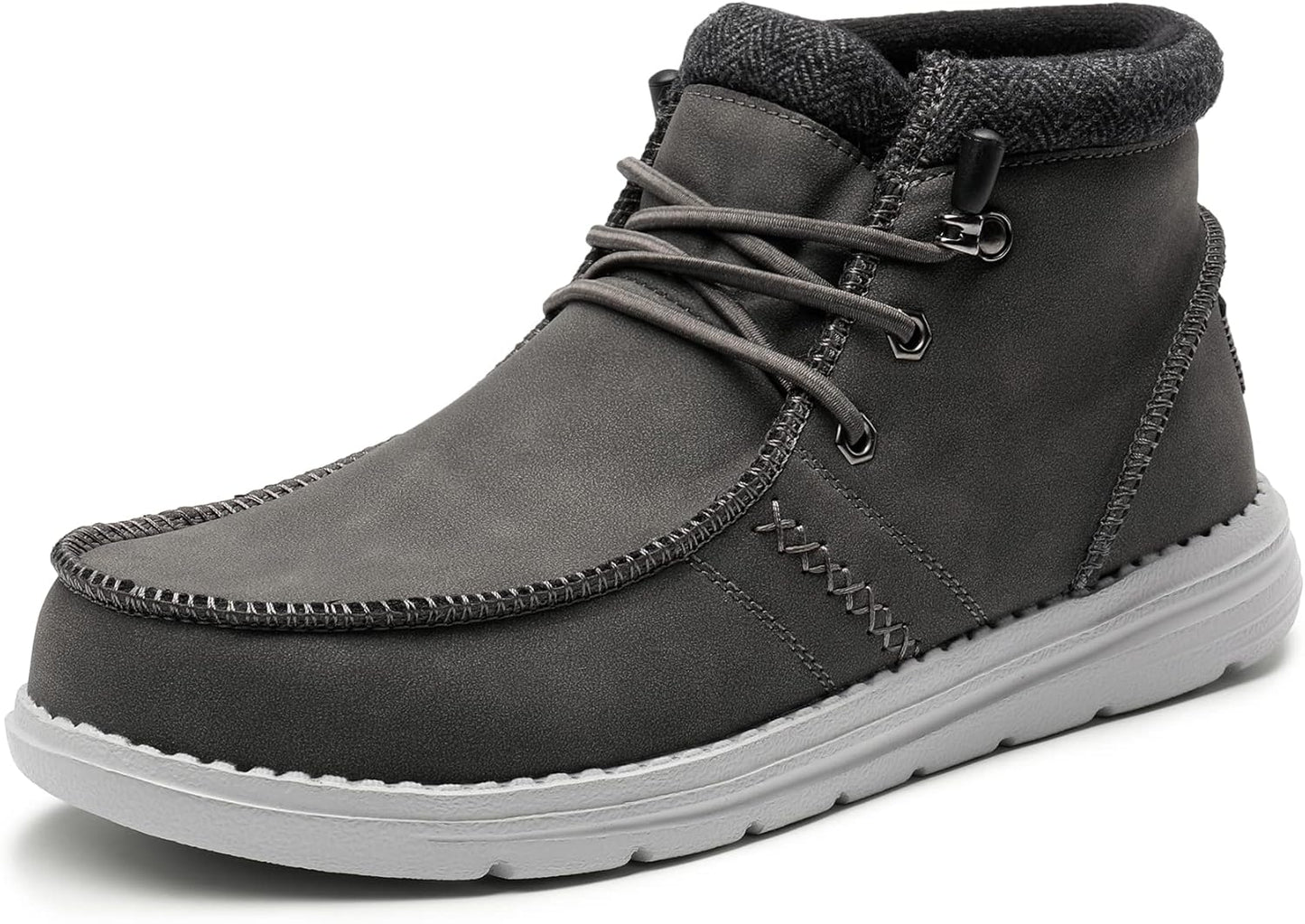 Bruno Marc Men's Casual Slip-on Shoes for Winter Comfort