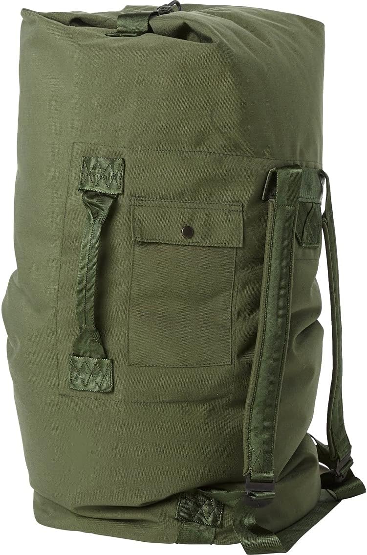 Government Issued Olive Drab Duffle Bag