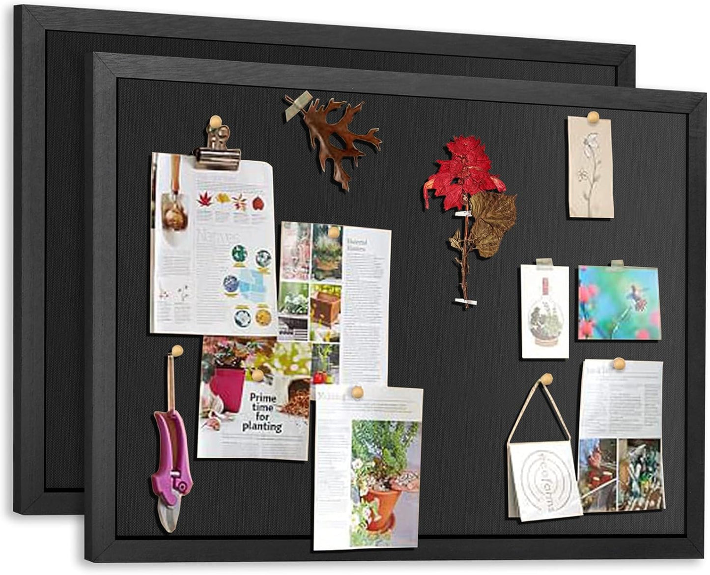 Large Bulletin Board Set for Home Office and School Decor
