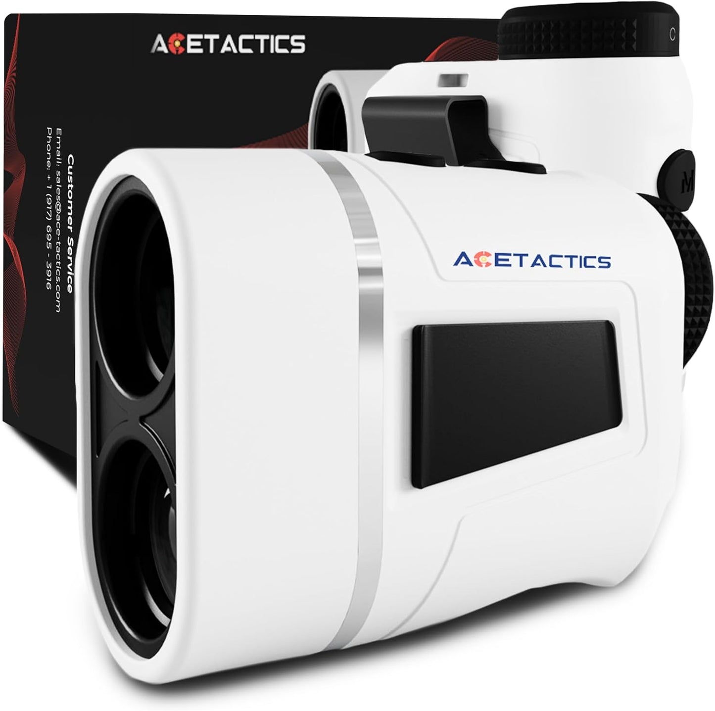 ACETACTICS Golf Rangefinder: 1200 Yards Laser Precision