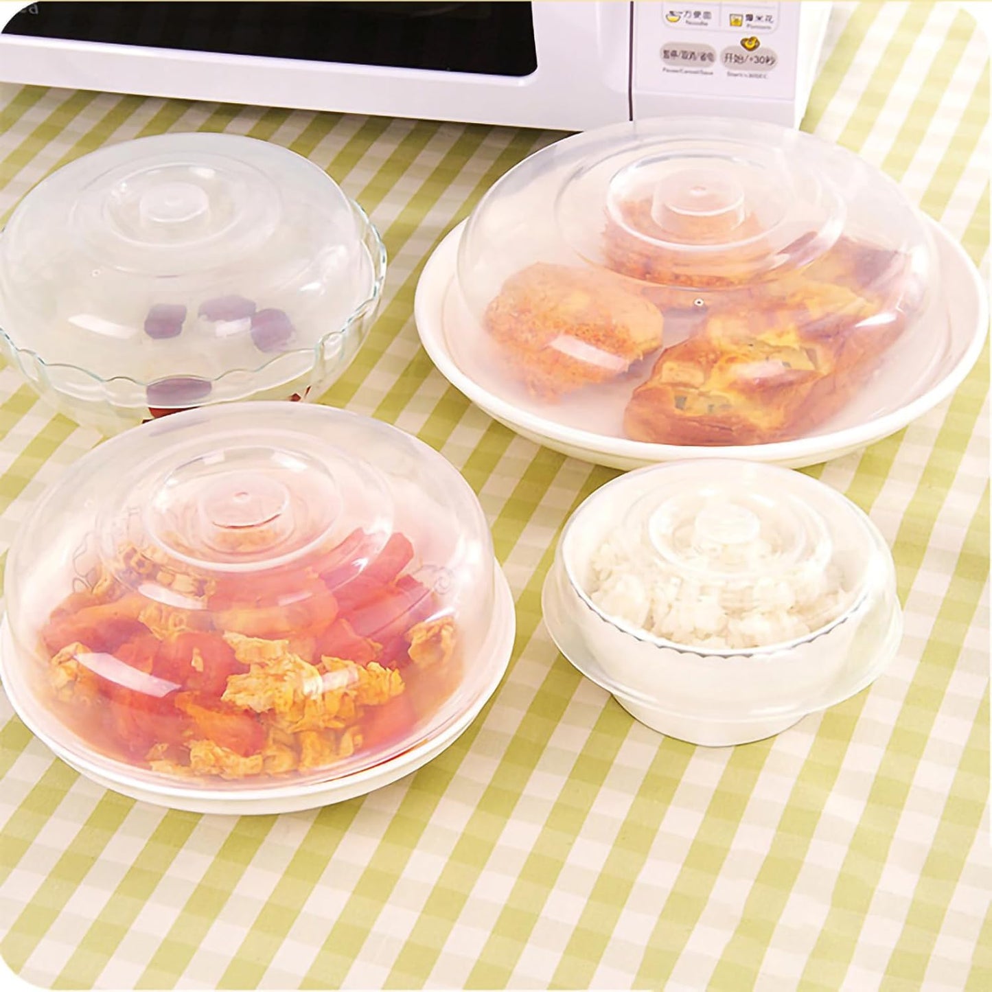 Easy-Grip Microwave Splatter Cover