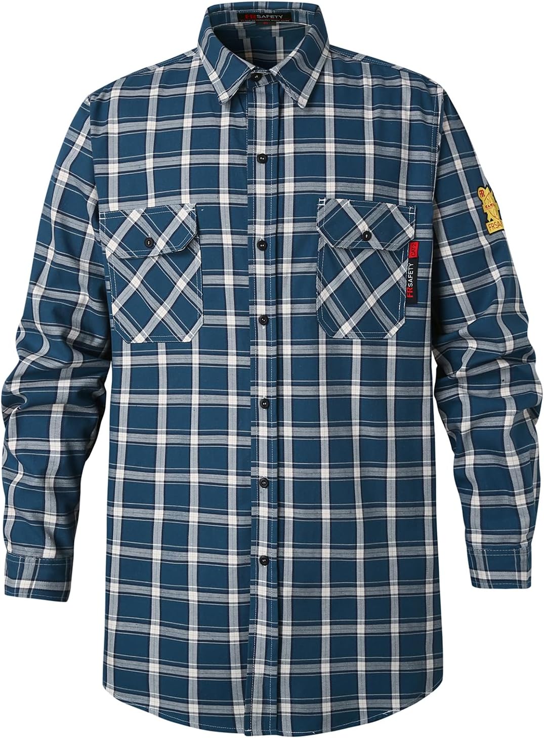 7oz FR Shirts for Men - Flame Resistant Cotton Longsleeve Wear