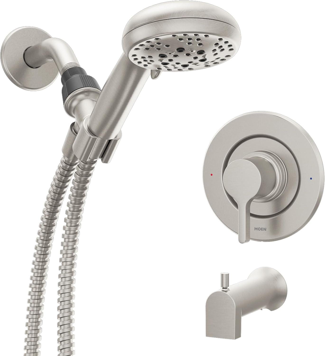 Moen Beric Spot Resist Nickel Tub and Shower Faucet Review