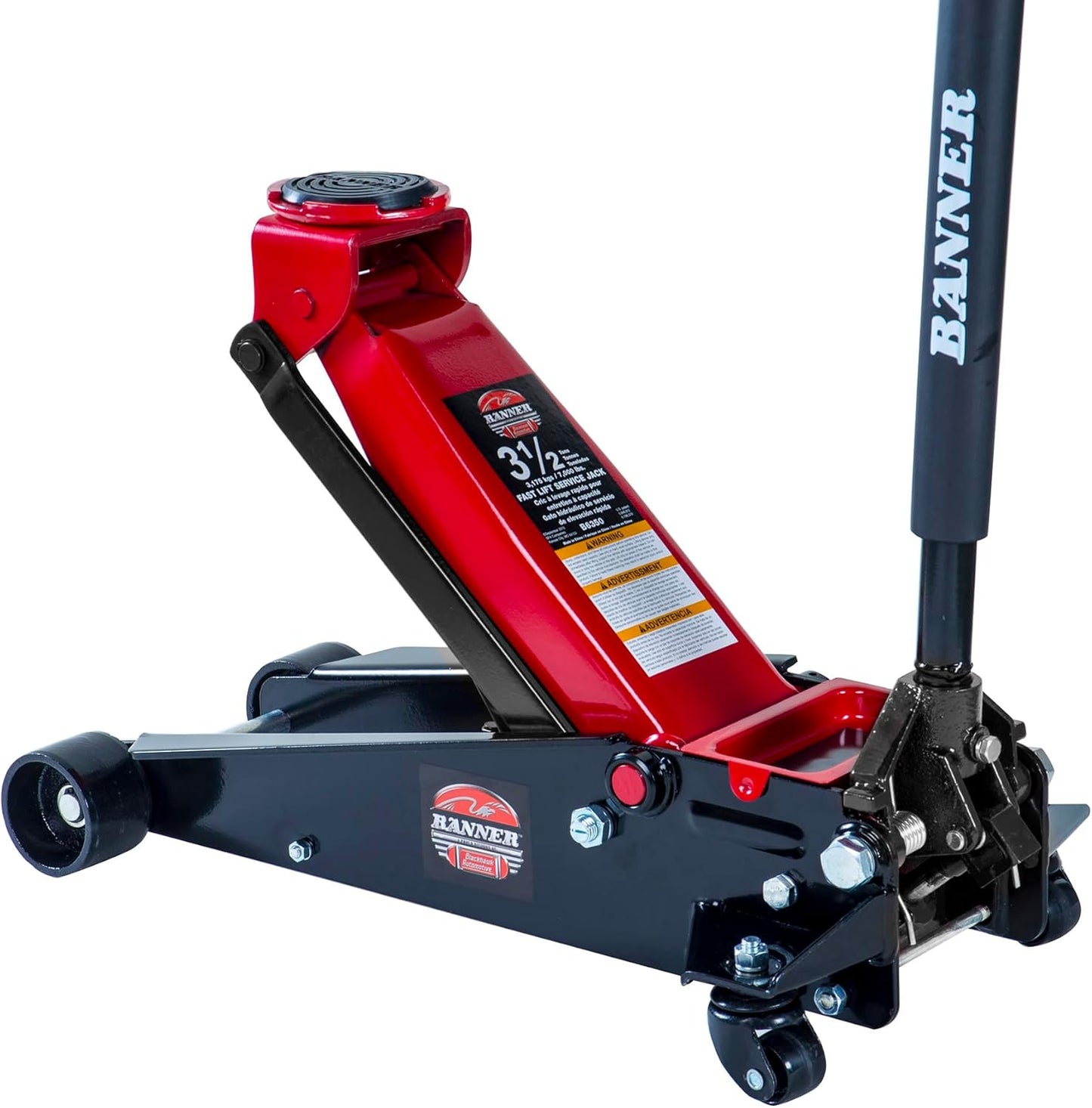 Blackhawk B6350 Fast Lift Service Jack - 3.5 Ton Capacity