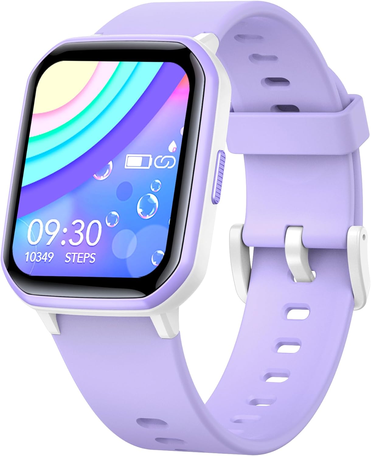 Smart Fitness Tracker Watch for Active Girls - Heart Rate Monitor, Sleep Tracker, 19 Sport Modes!