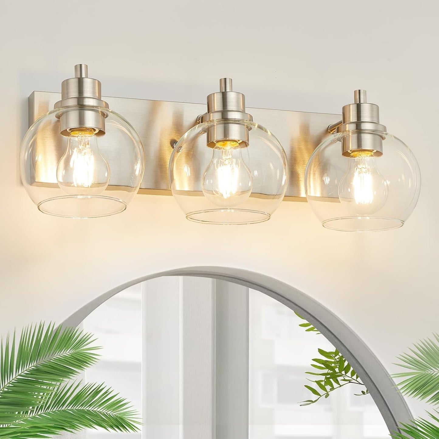 Tuscarora Bathroom Light Fixtures for Modern Vanity Lighting