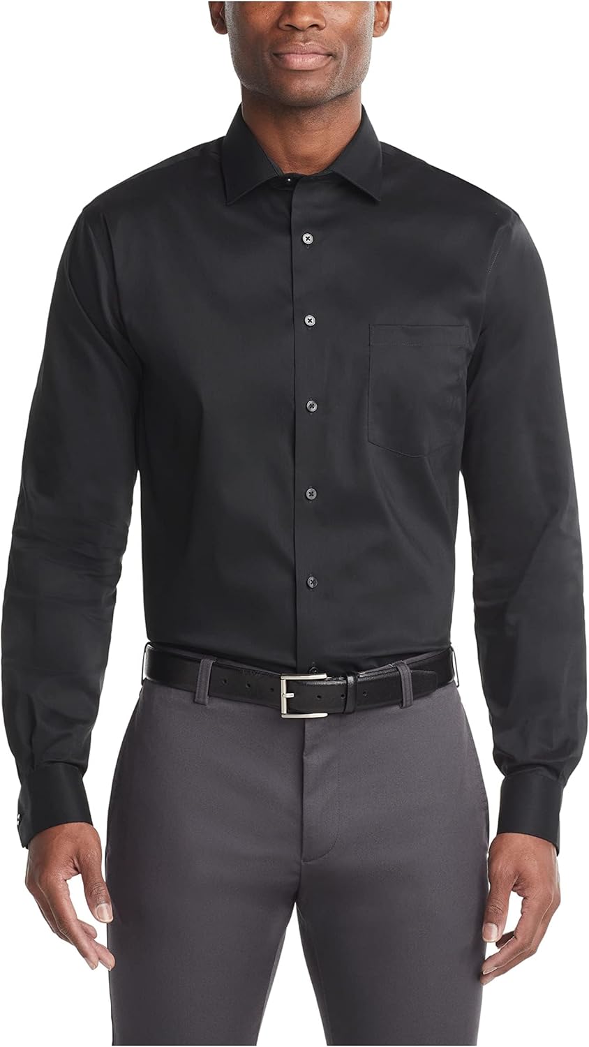 Van Heusen Men's Dress Shirt: Ultra Wrinkle Free Comfort Fit