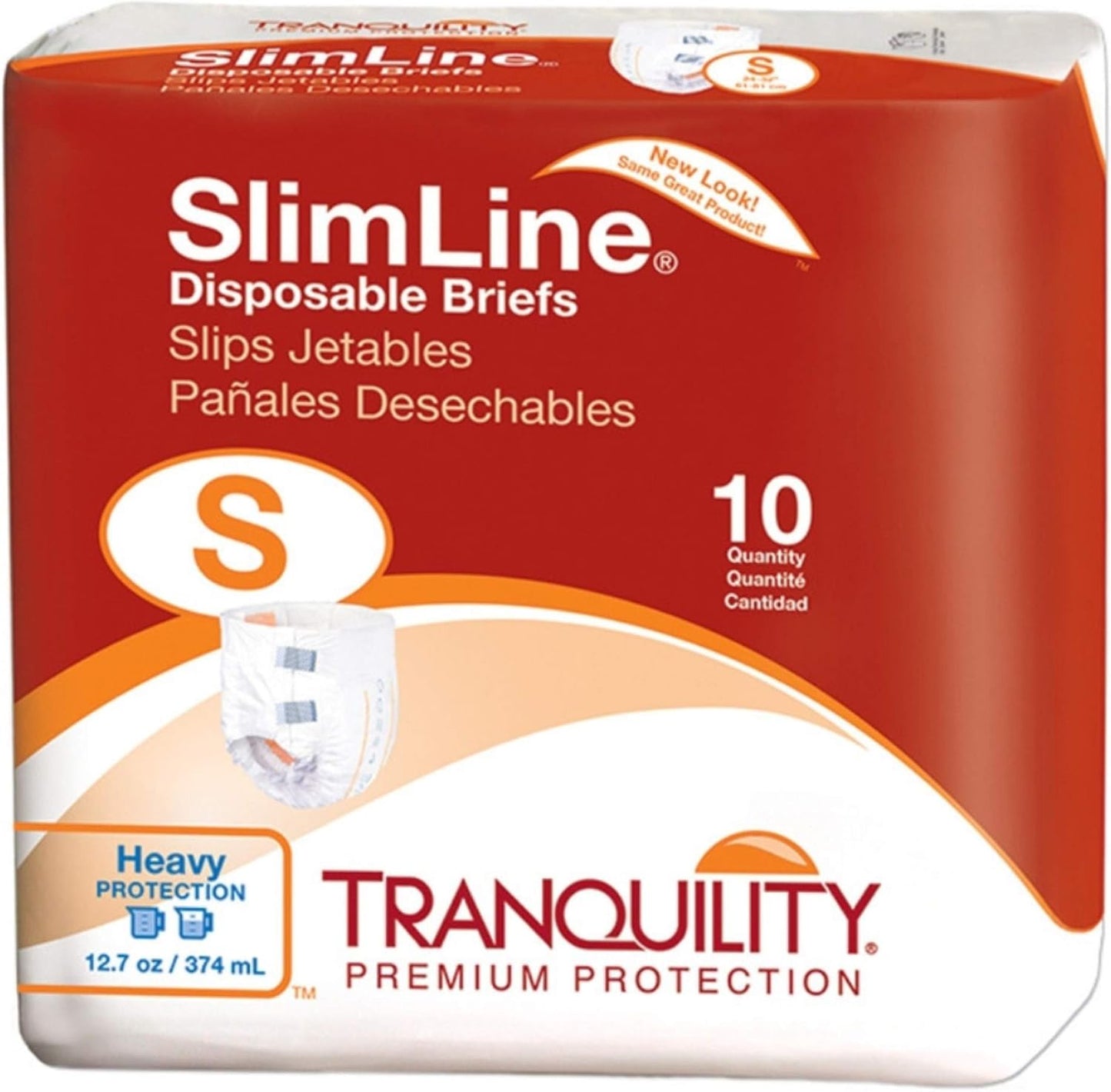 Tranquility Slimline Adult Briefs - Max Comfort & Absorbency