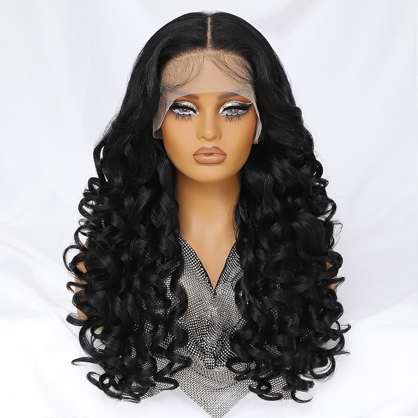 Felek 13x6 Synthetic Lace Front Wig for Natural Look and Comfort