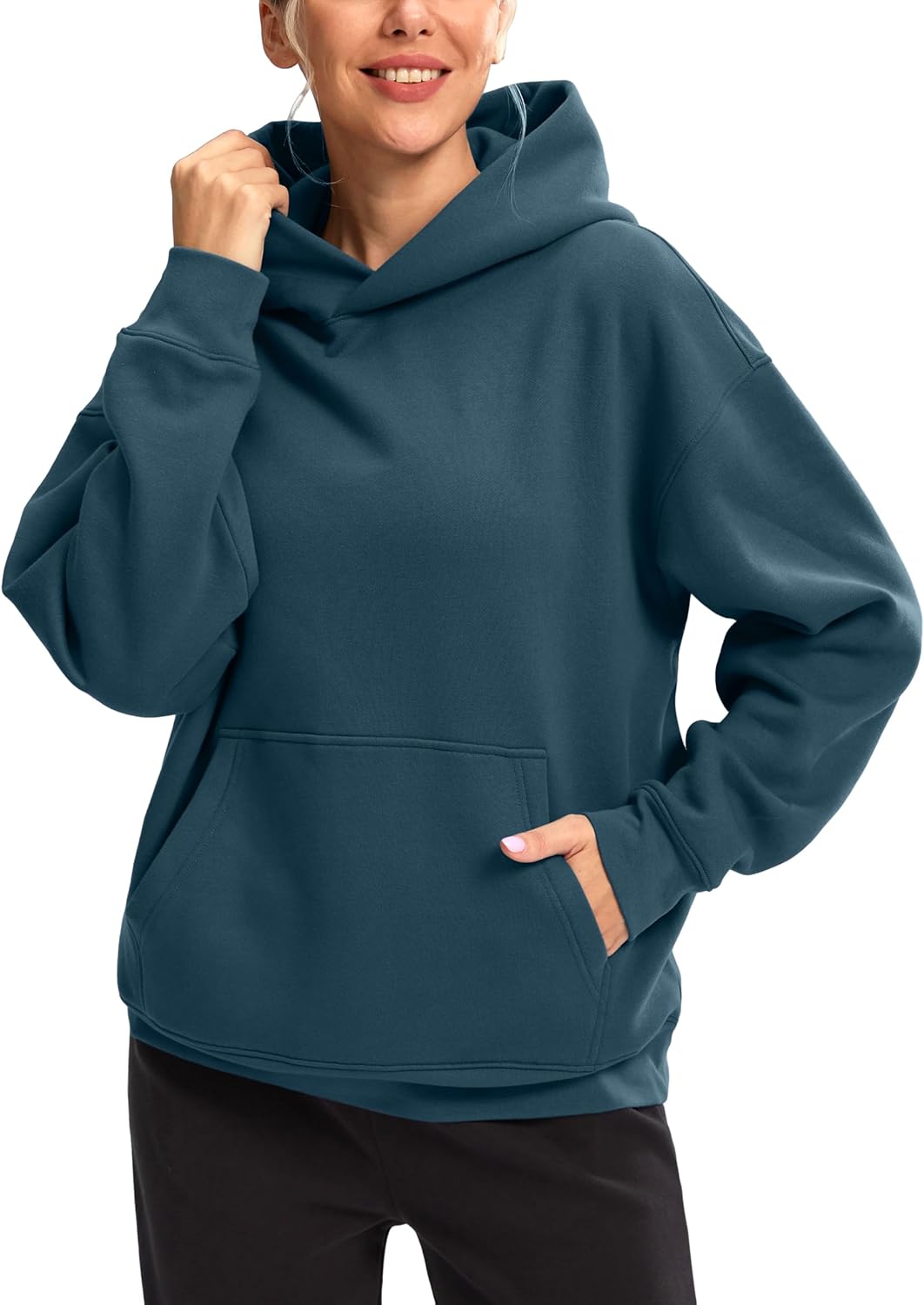 G Gradual Oversized Fleece Hoodies for Women - Cozy & Stylish