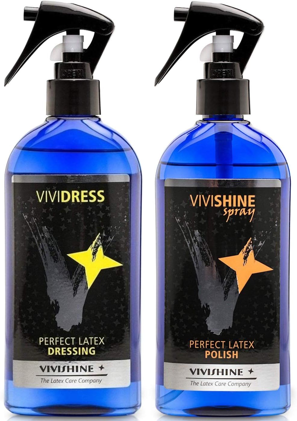 Vivishine Spray and Vividress Combo for Latex Clothing Care