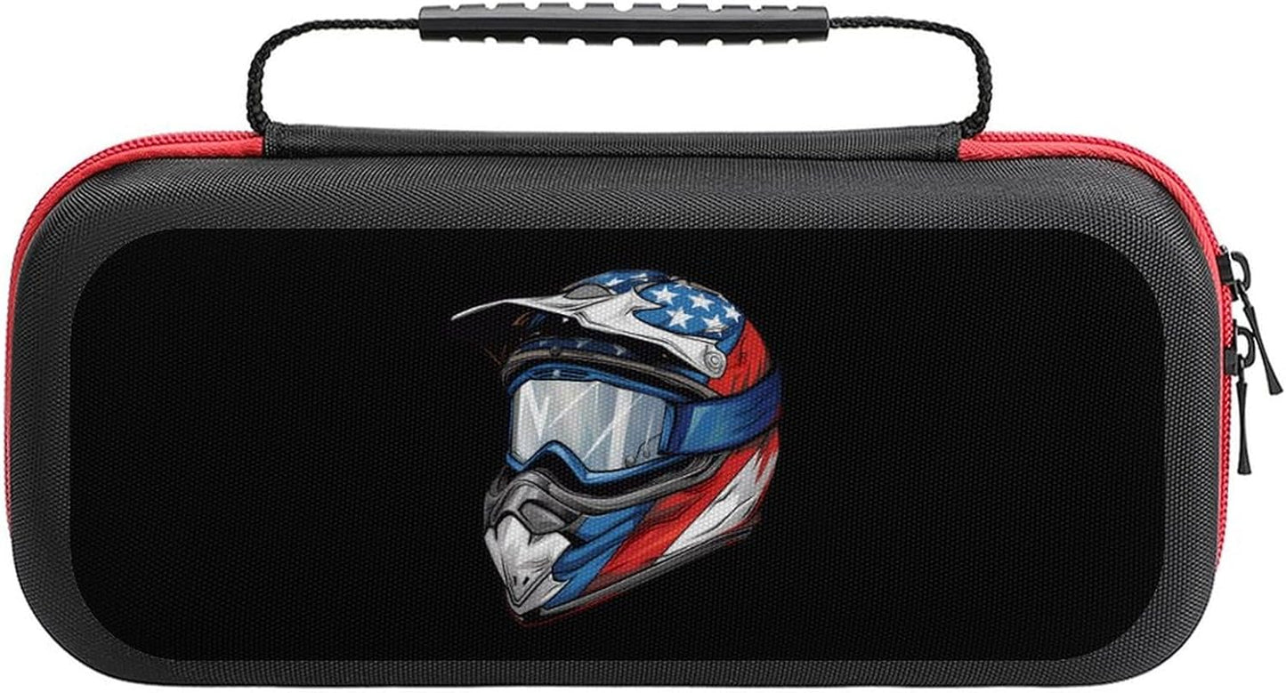 Protective Travel Case: American Flag Design