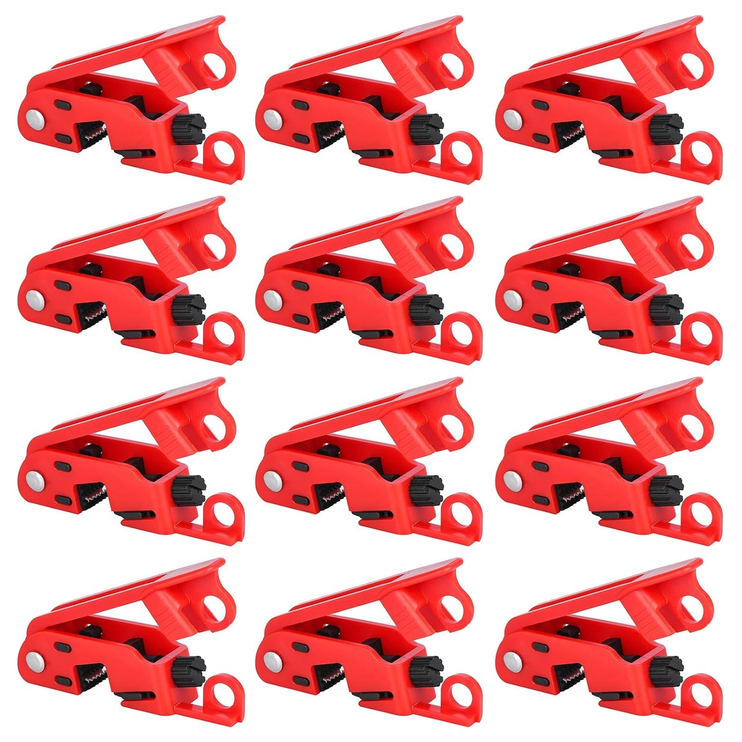 RealPlus Circuit Breaker Lockout for Standard Toggles, Pack of 12