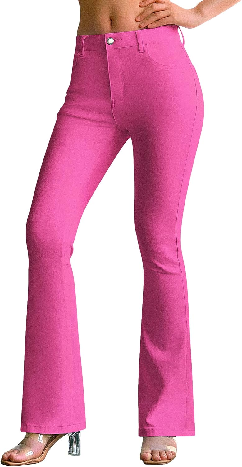Trendy Stretchy Flare Jeans for Women - Perfect Bootcut Fit