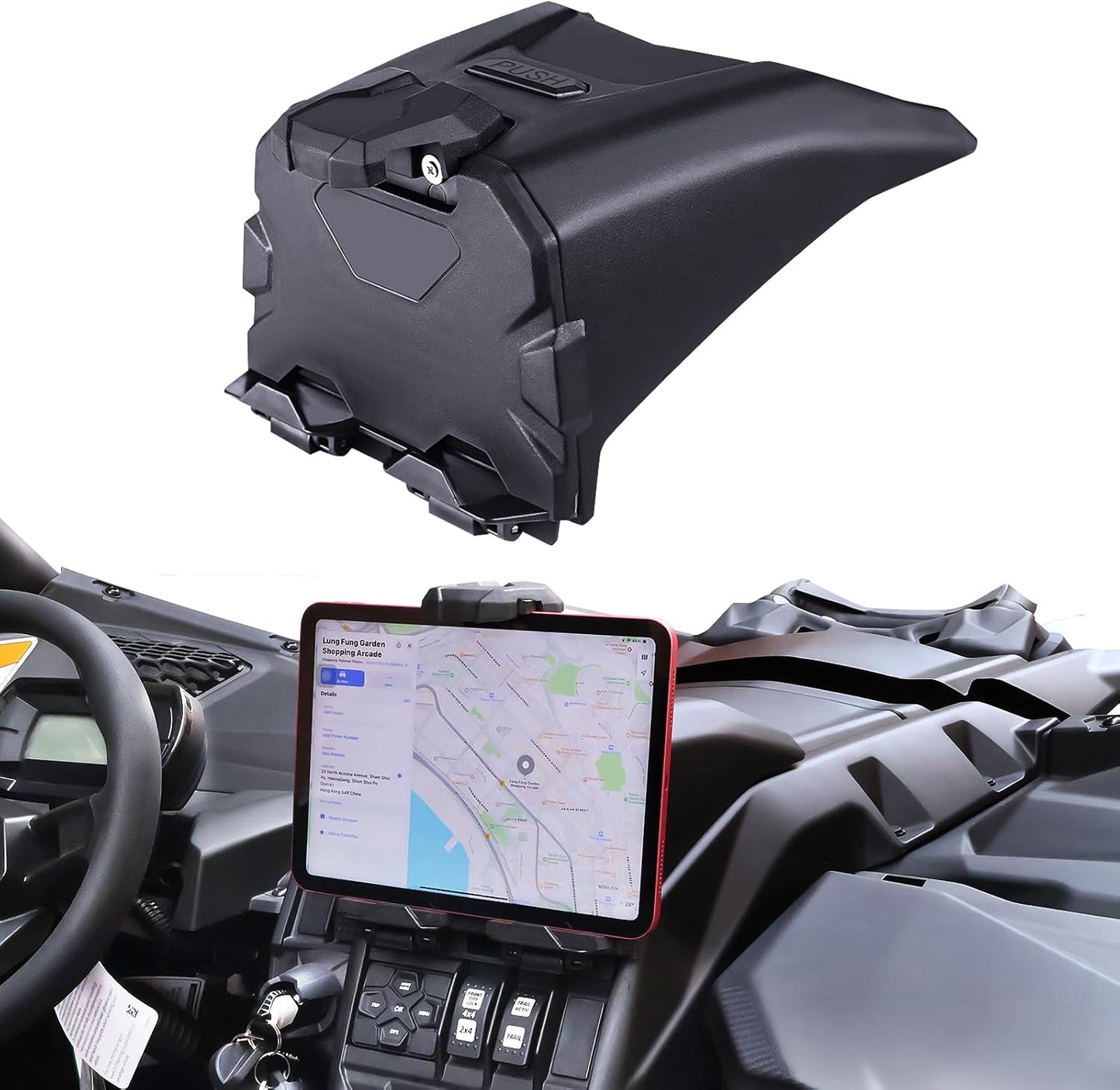 Maverick X3 Tablet Holder for Can-Am X3/X3 Max - Sturdy Design