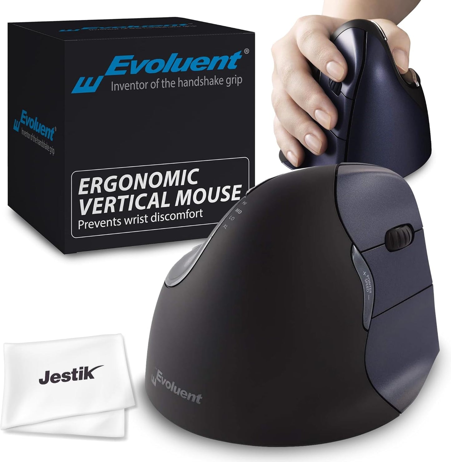 Evoluent VerticalMouse 4 VM4RW: Ergonomic Wireless Comfort