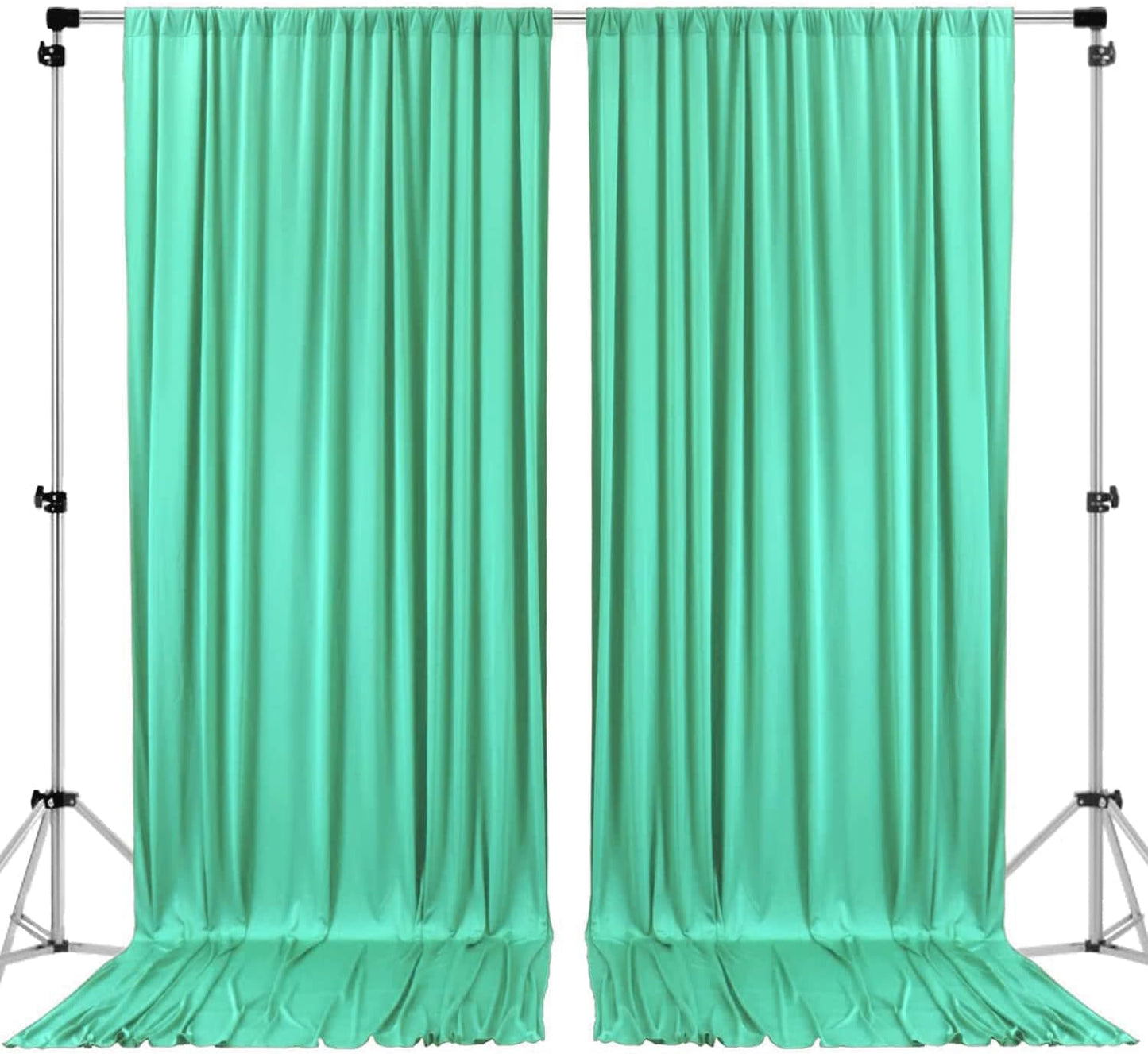 10ft x 10ft Tiffany IFR Polyester Backdrop Drapes for Events