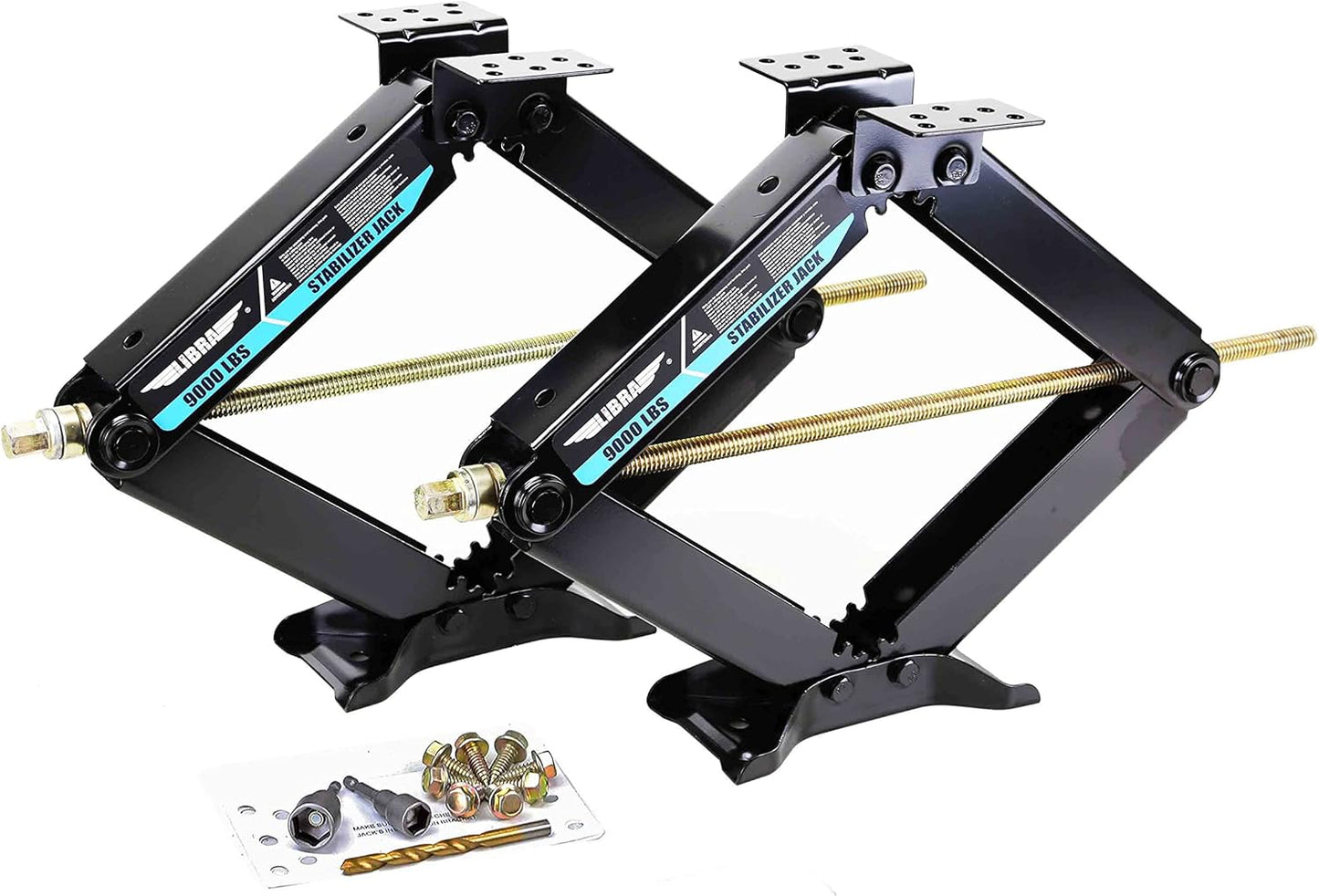 LIBRA 9K lb Heavy Duty RV Trailer Stabilizer Leveling Jacks
