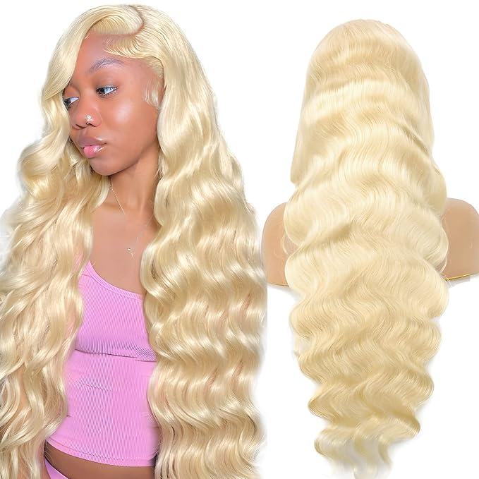 613 Lace Front Wig Human Hair - 20inch Body Wave Style