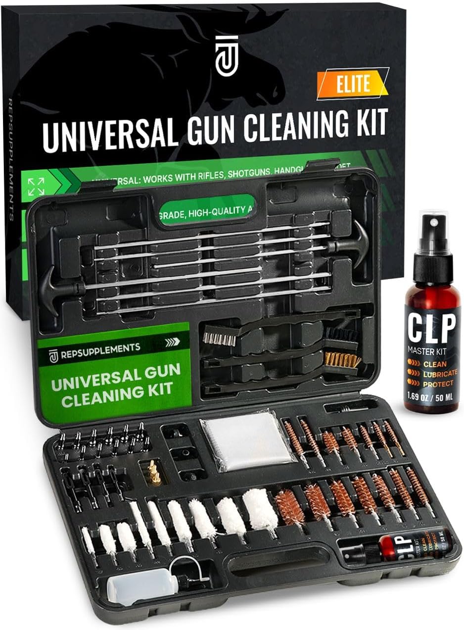 Universal Gun Cleaning Kit for All Guns - Portable and Effective