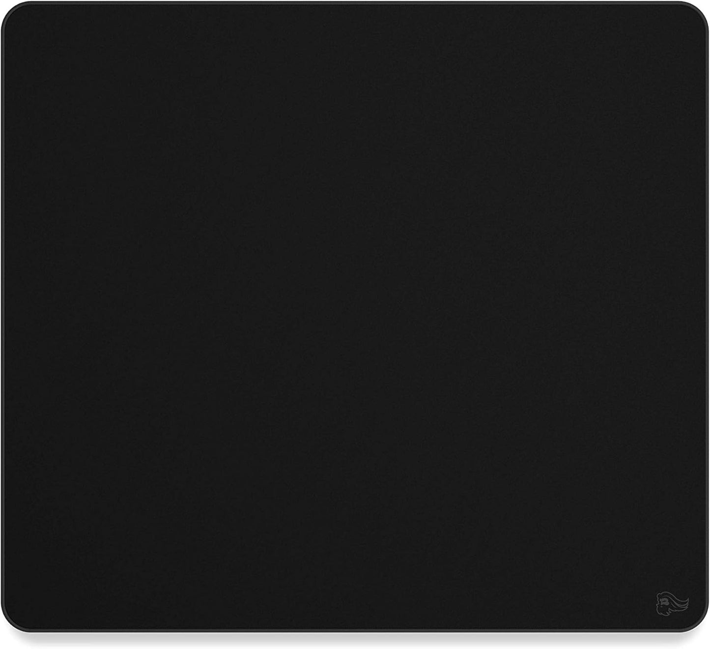 Thick Stitched Black Gaming Mouse Pad | XL Size 16x18 - Enhanced Control & Durability
