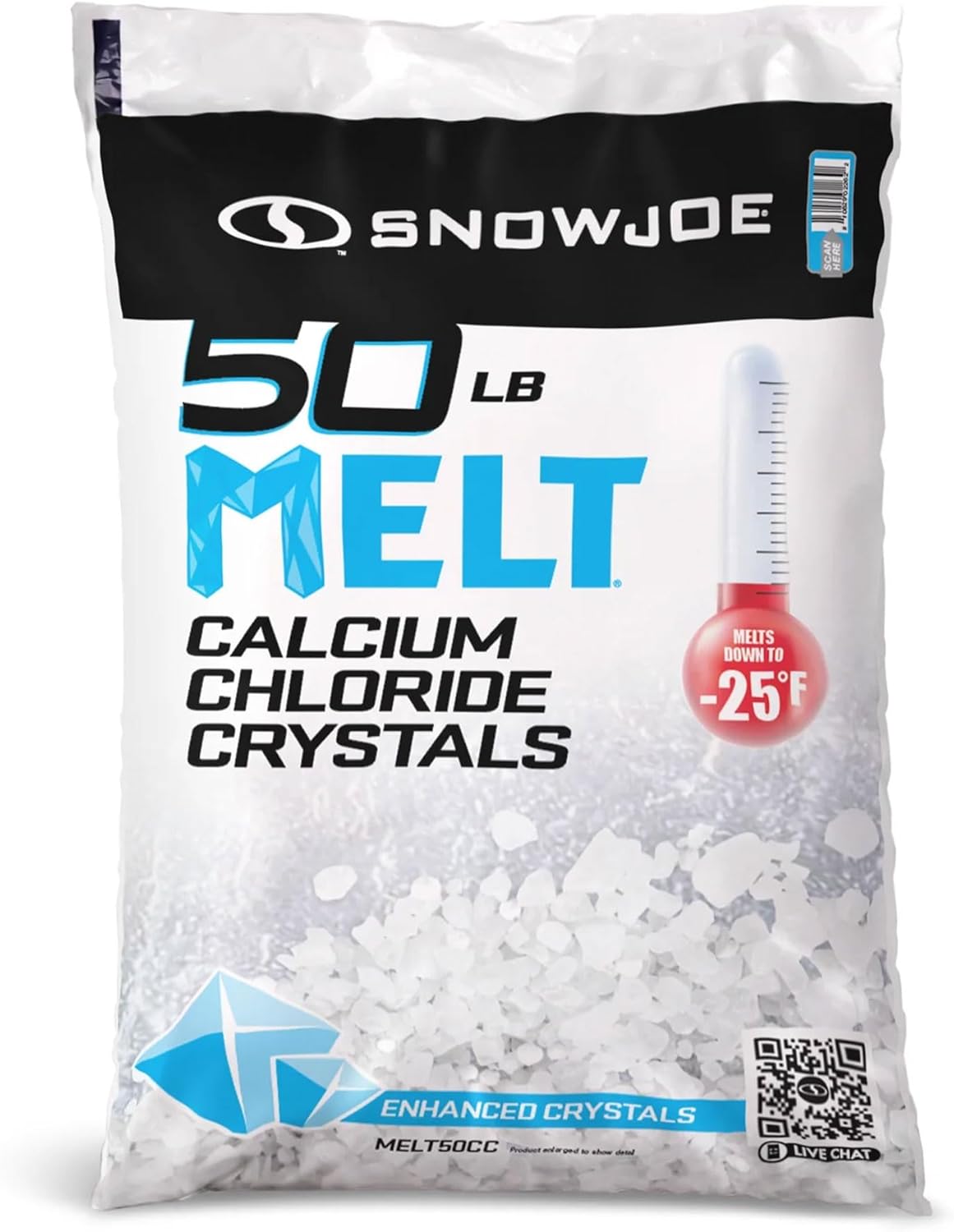 Snow Joe Melt-2-Go Calcium Chloride Ice Melter for Winter Use