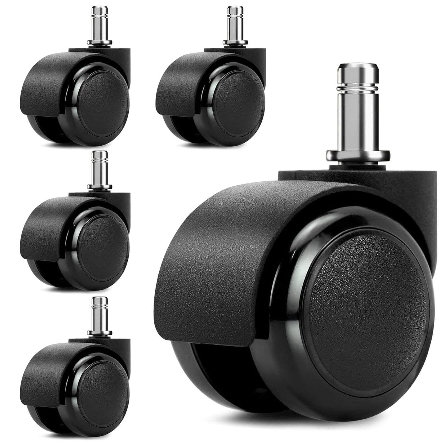 Smooth Rolling MR.FOAM Office Chair Wheels Set
