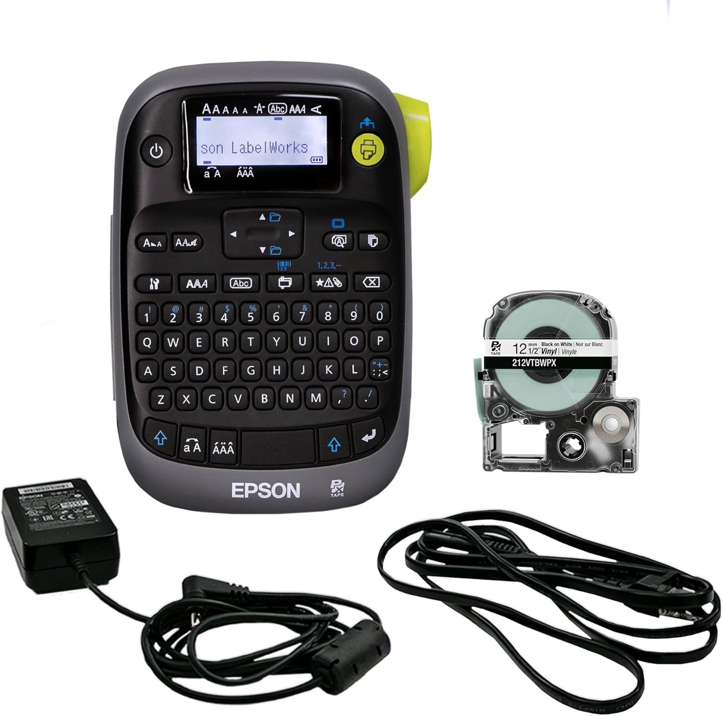 Industrial Label Maker: Works with 203 & 205 Tubes