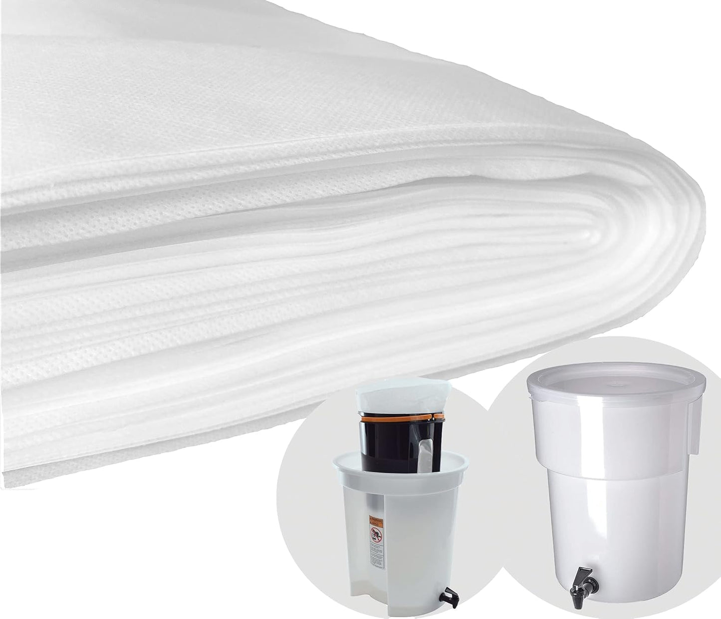 TezPak 20 x 20 Cold Brew Filters, 50 Pack