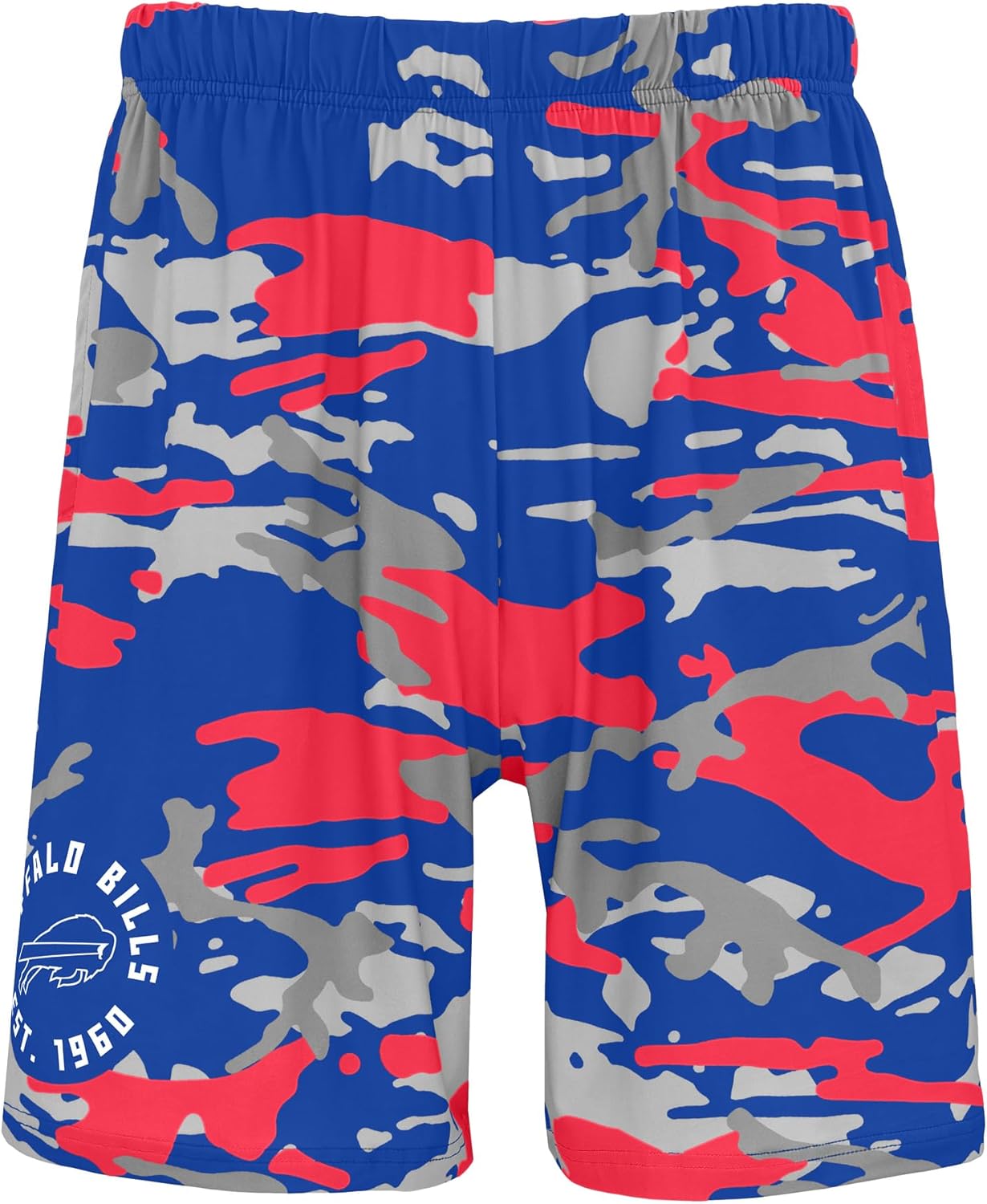 Zubaz NFL Men's 7 Inseam Shorts in Vibrant Camo Styles