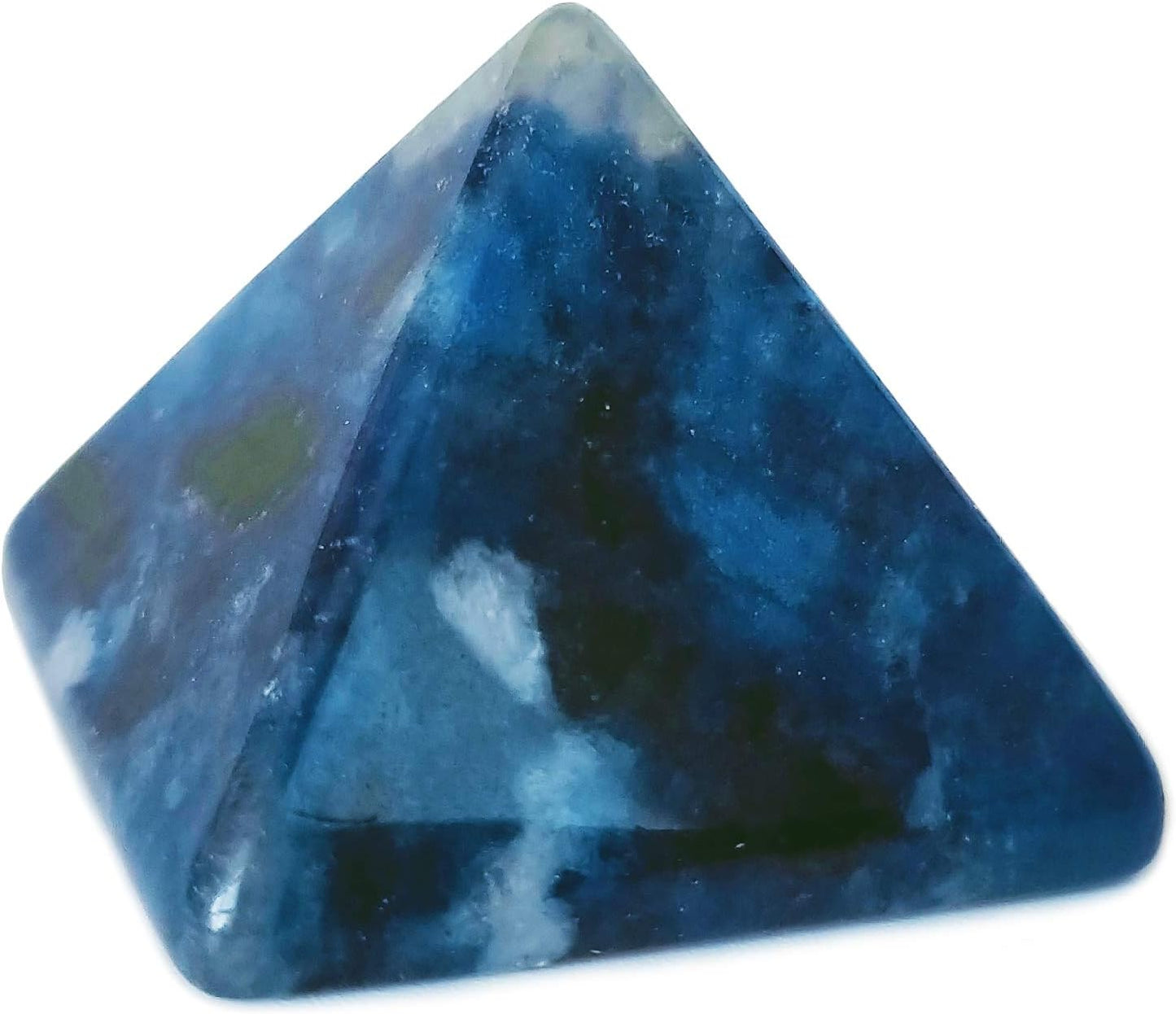 Chakra Healing Blue Sodalite Pyramid