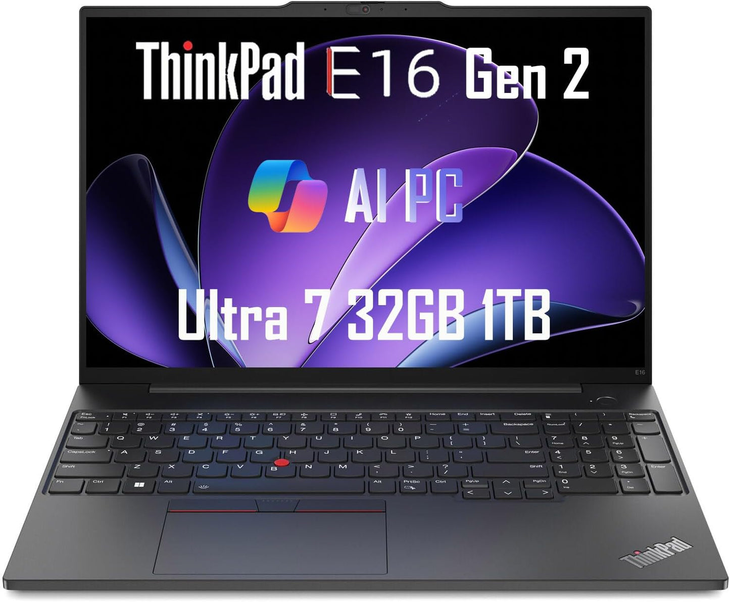 Lenovo ThinkPad E16 Gen 2 Business Laptop with AI Performance