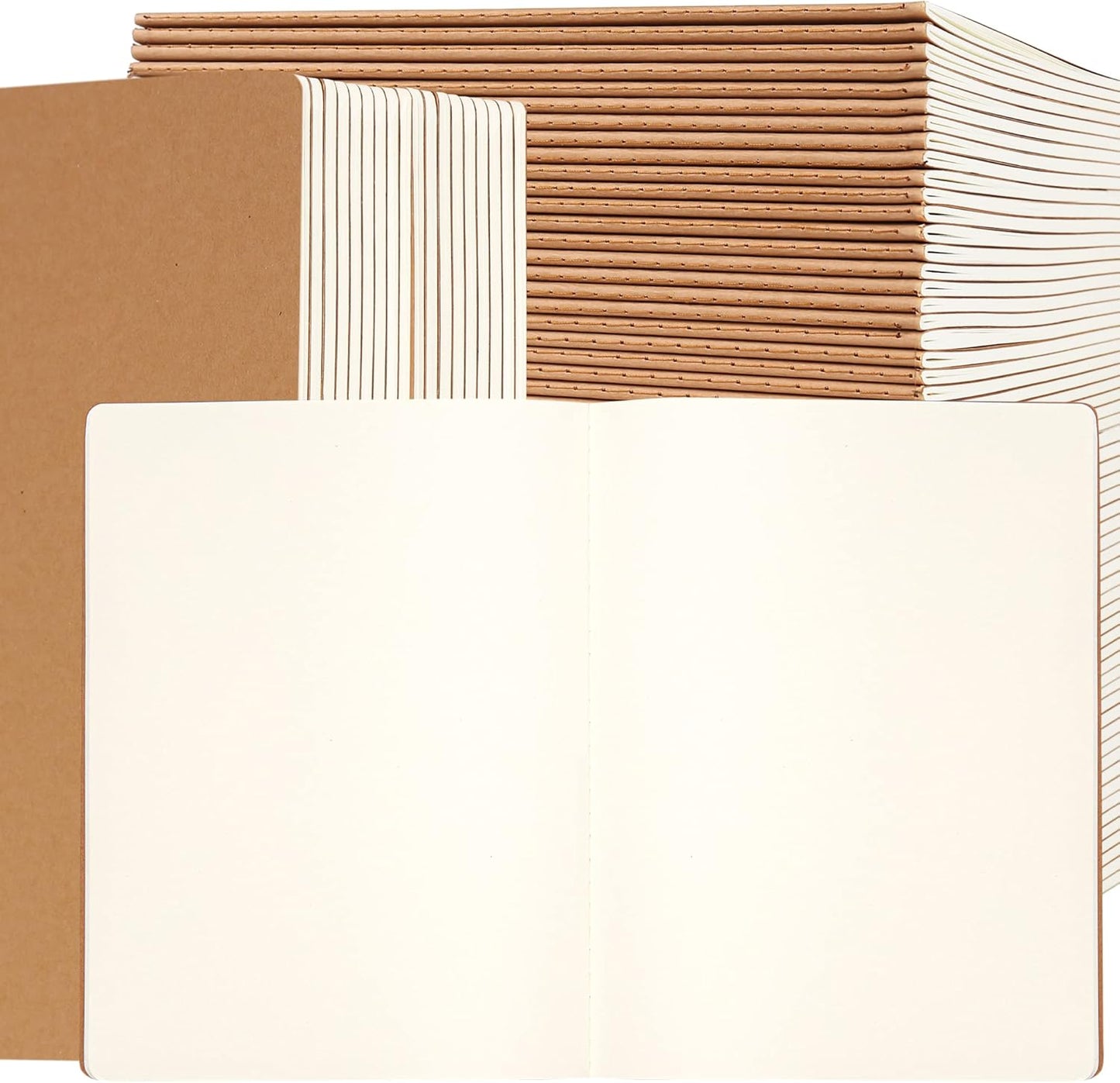Labkiss B5 Blank Notebook 30-Pack: Thick Unlined Paper