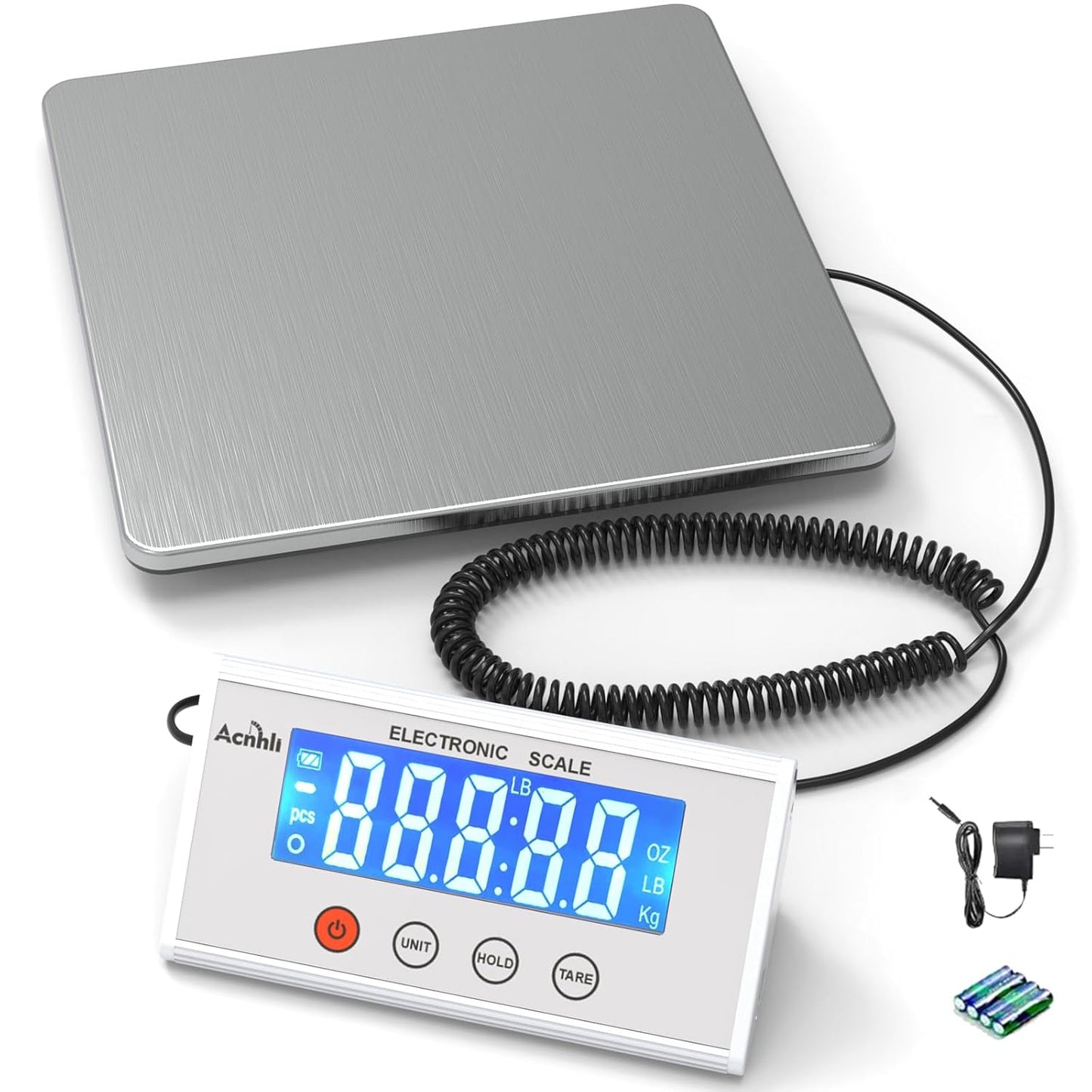 Digital Shipping Scales 440lb Capacity for Home and Office Use