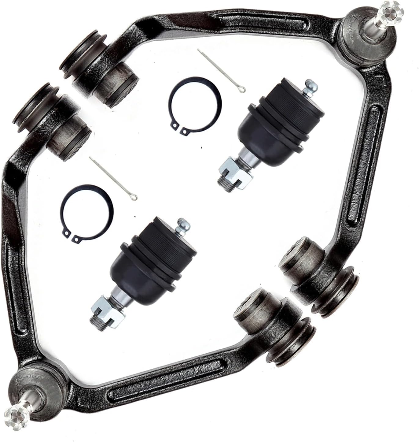 4pc Front Upper Control Arms Ball Joint for Ford F-150 4WD