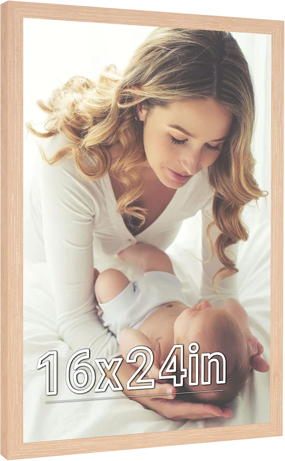16x24 Natural Woodgrain Frame for Pictures and Posters