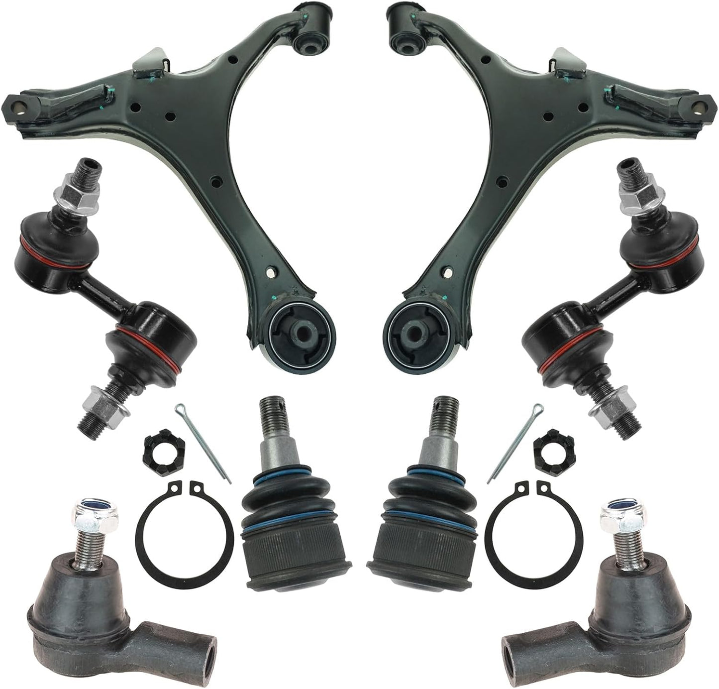 TRQ Front Steering & Suspension Kit for 2003-2011 Honda Element