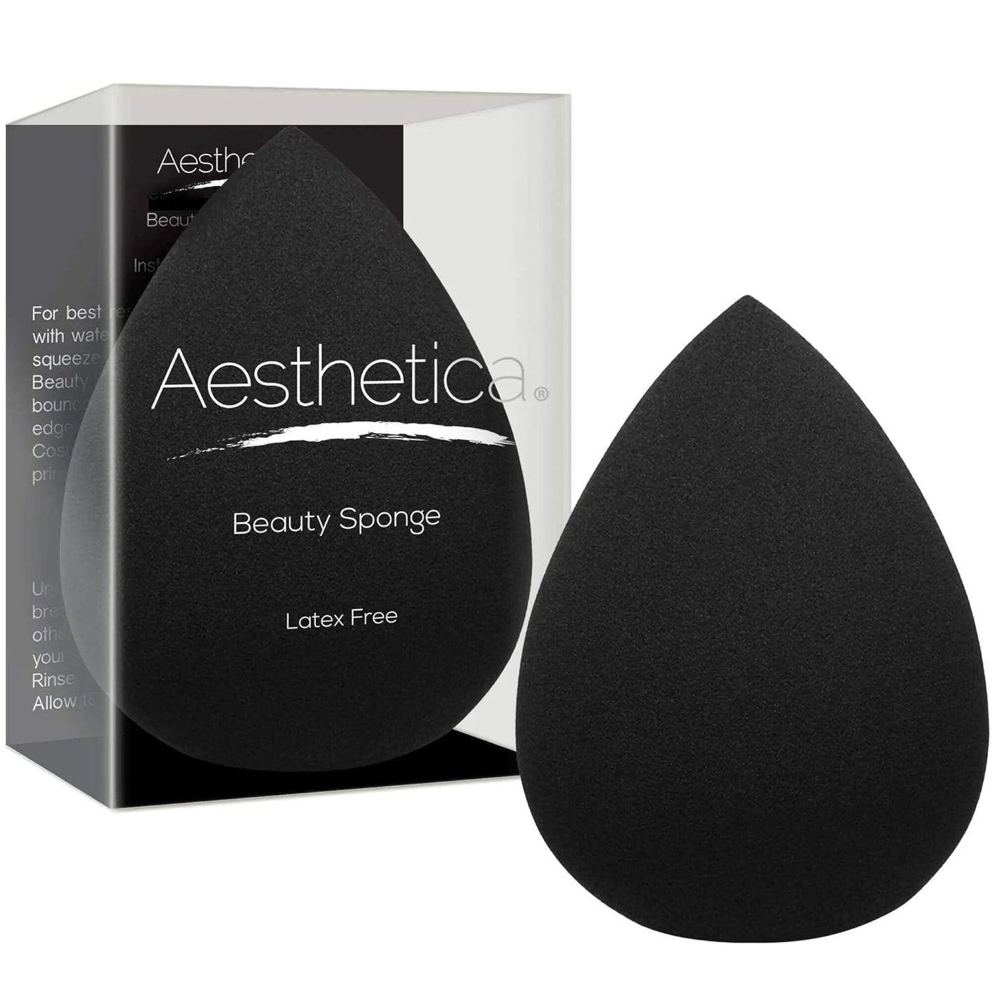 Aesthetica Vegan Beauty Sponge - Multi-Use Makeup Blender