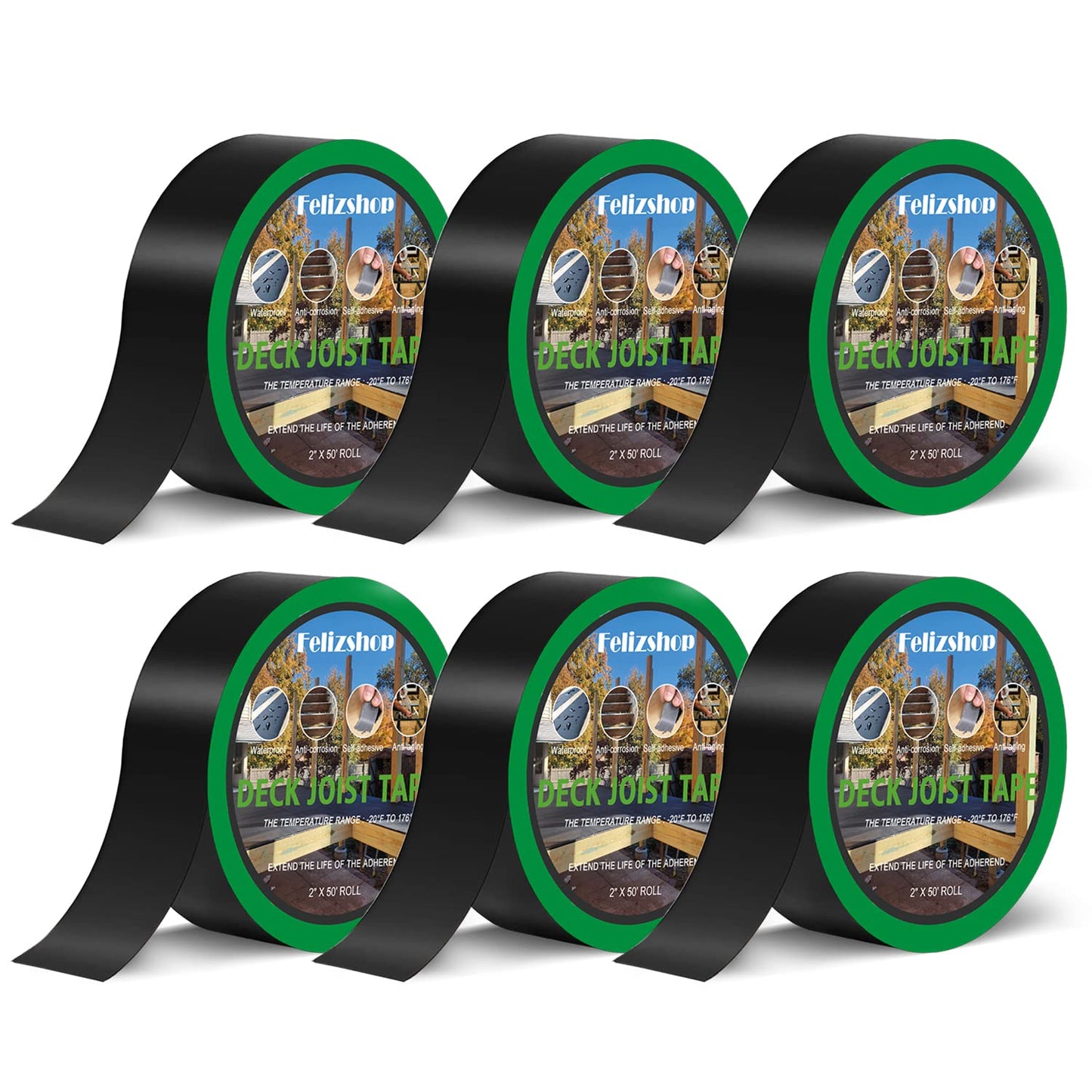Deck Joist Tape 2ft' x 50ft for Long-Lasting Deck Protection