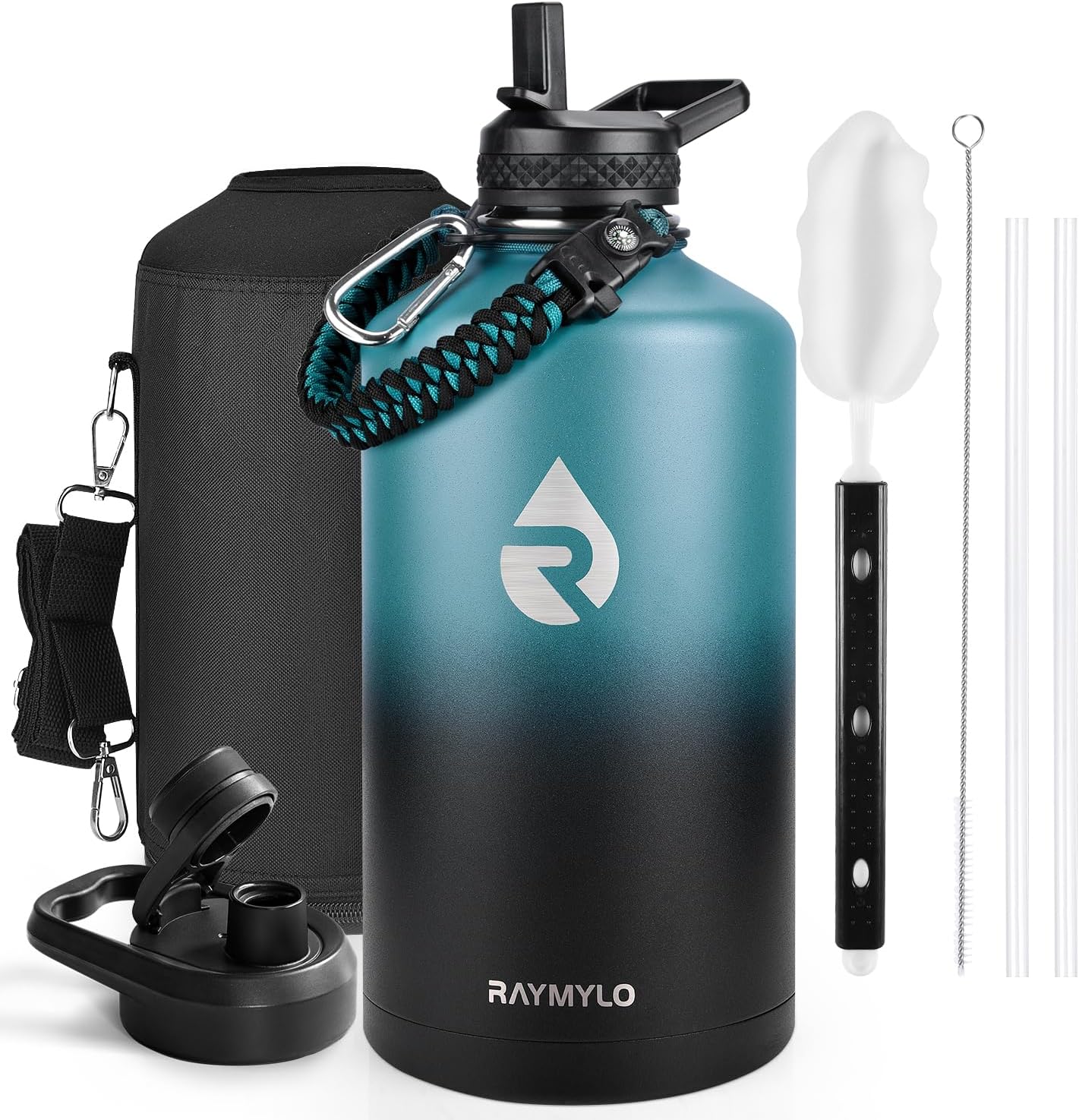 One Gallon Insulated Water Bottle with Triple Wall Vacuum Design