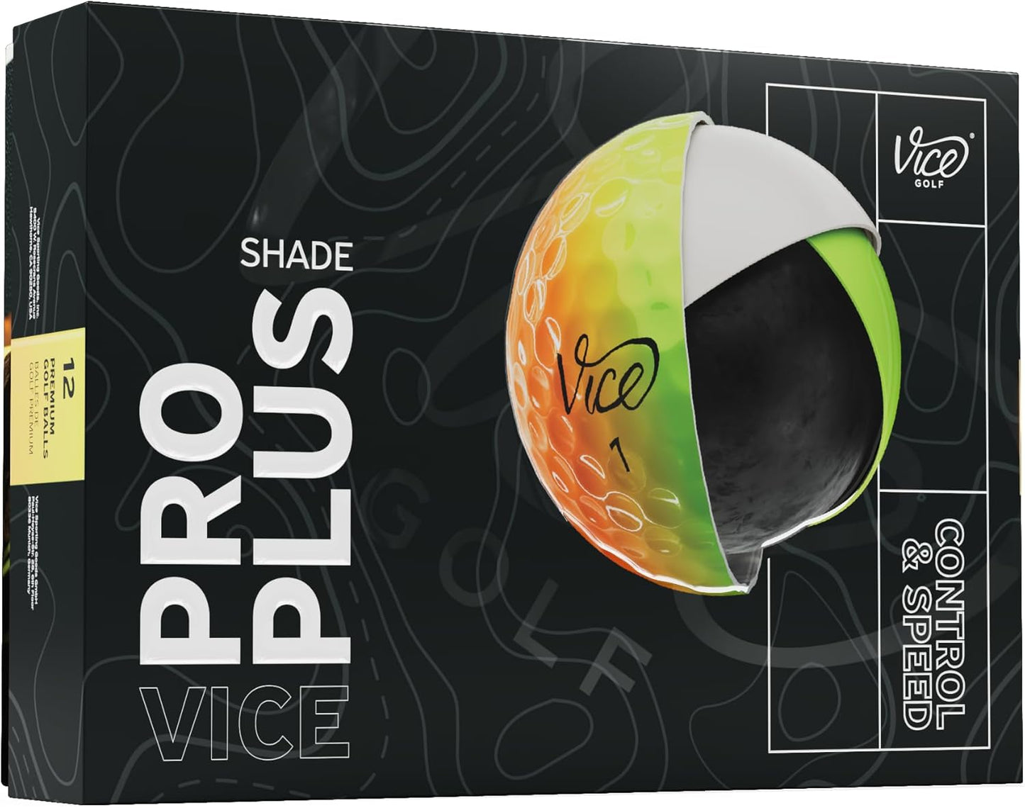 Vice Pro Plus Golf Balls for High Swing Speed Players