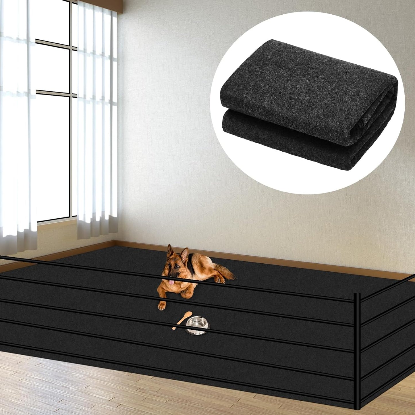Extra Large Dogs Playpen Mat for Safe and Comfortable Use